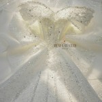 TVC830 Váy Cưới Làm Lễ, Đầm Cưới Đi Tiệc, Kim Sa Cúp Ngực, Tùng Bồng Bềnh